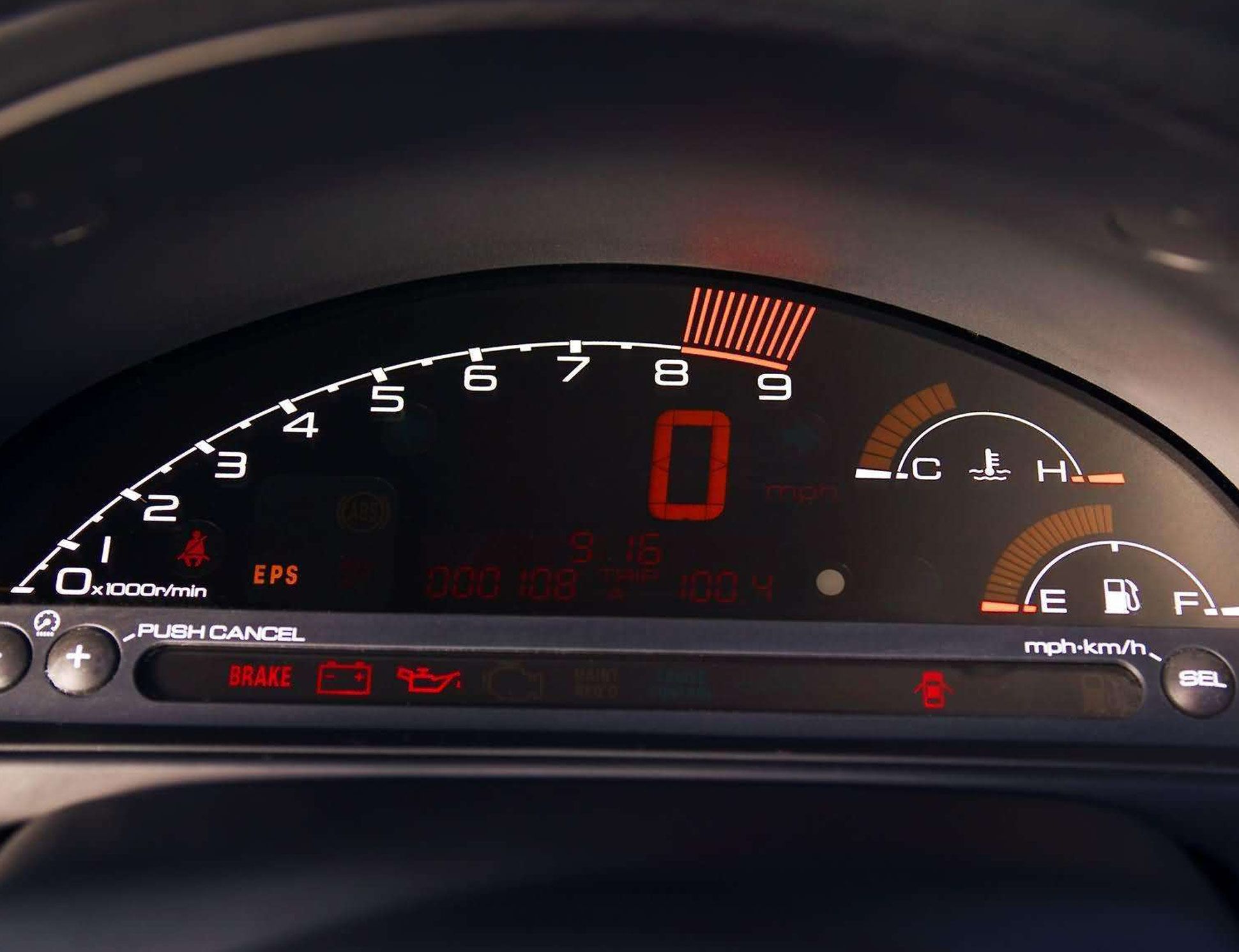 s2000 speedo