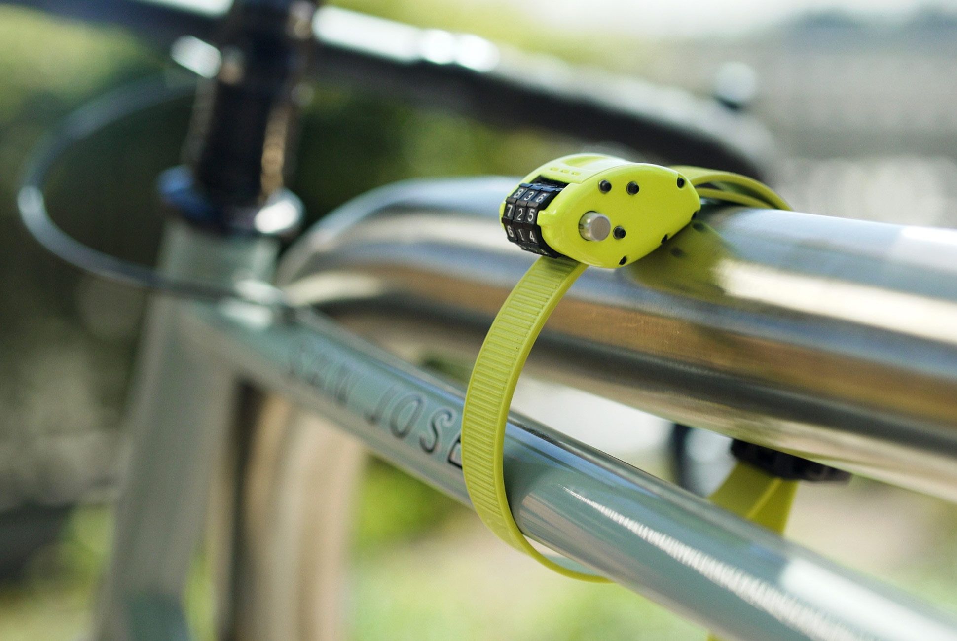 slim bike lock