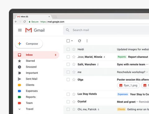 gmail on gear s3