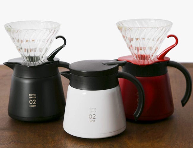 Review: The Hario V60 insulated server keeps coffee hot for hours