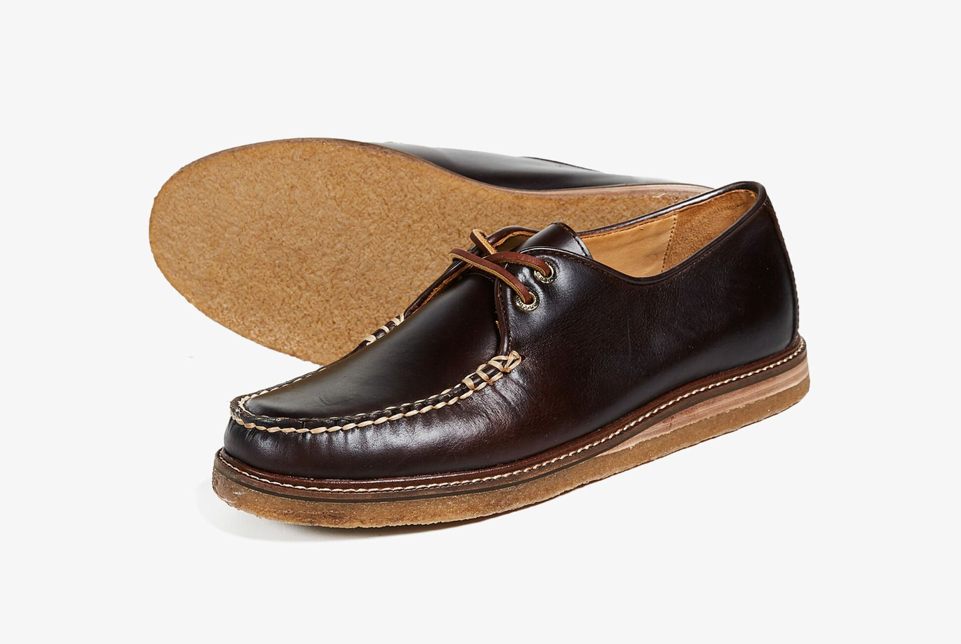 sperry gold cup captain's crepe oxford