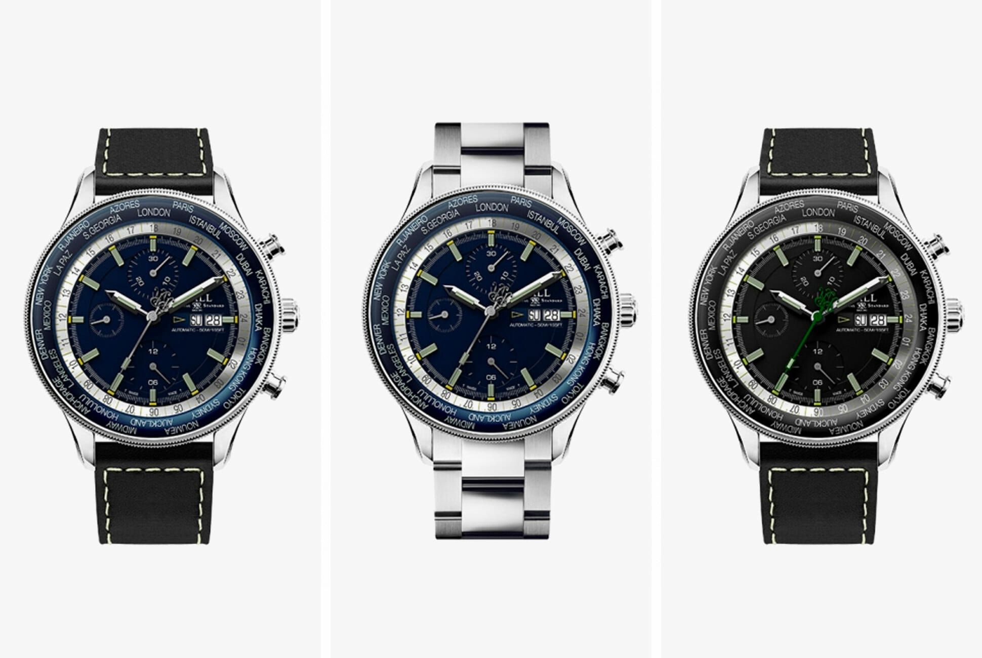 engineer ii navigator world time chronograph