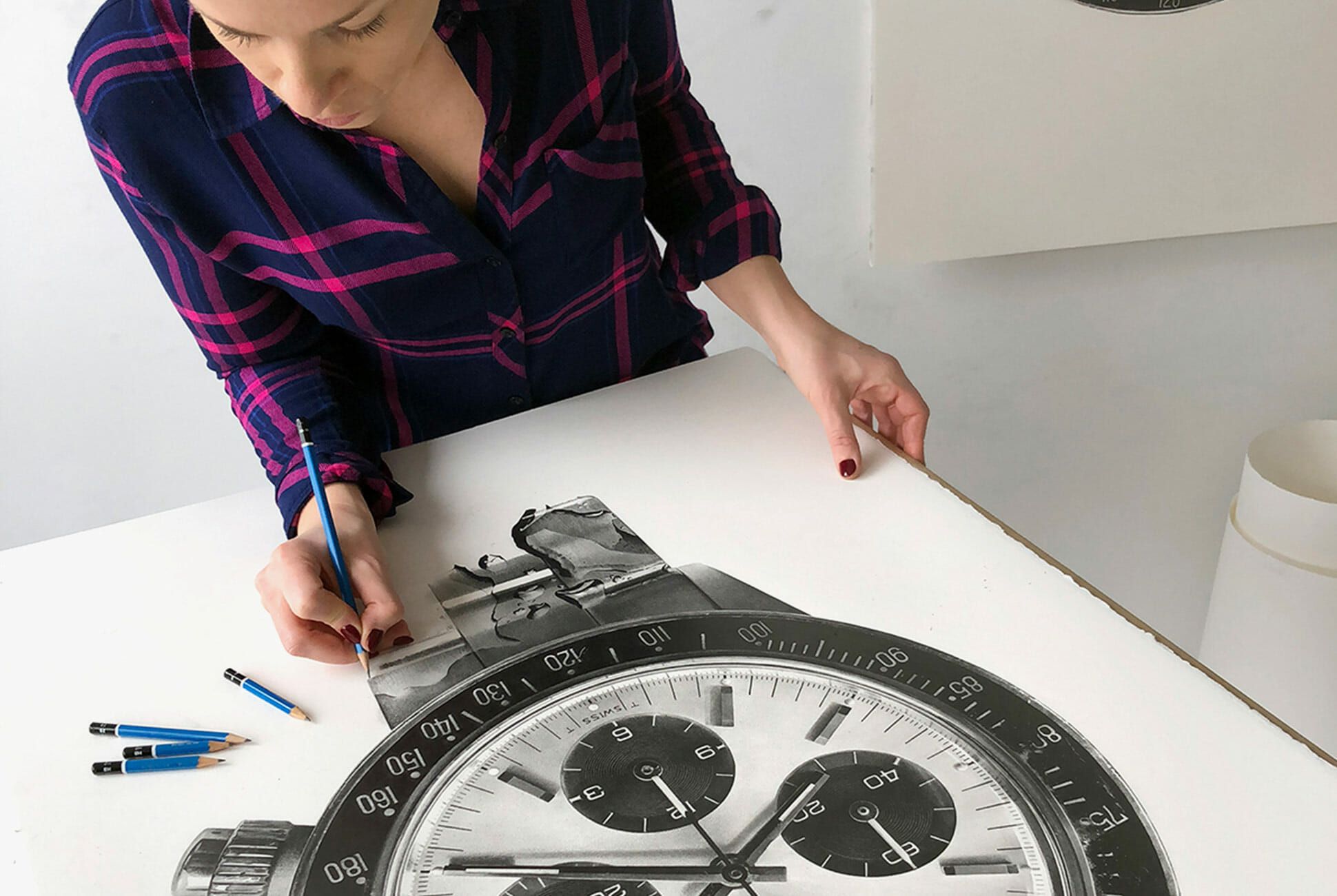 Discover the Spectacular Horological Drawings of Artist Julie Kraulis |  Watches | Sotheby's