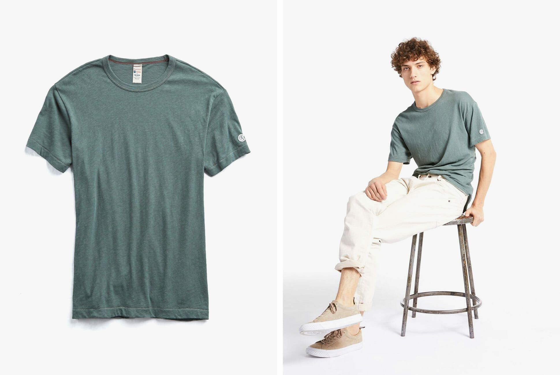 todd snyder champion basic jersey tee