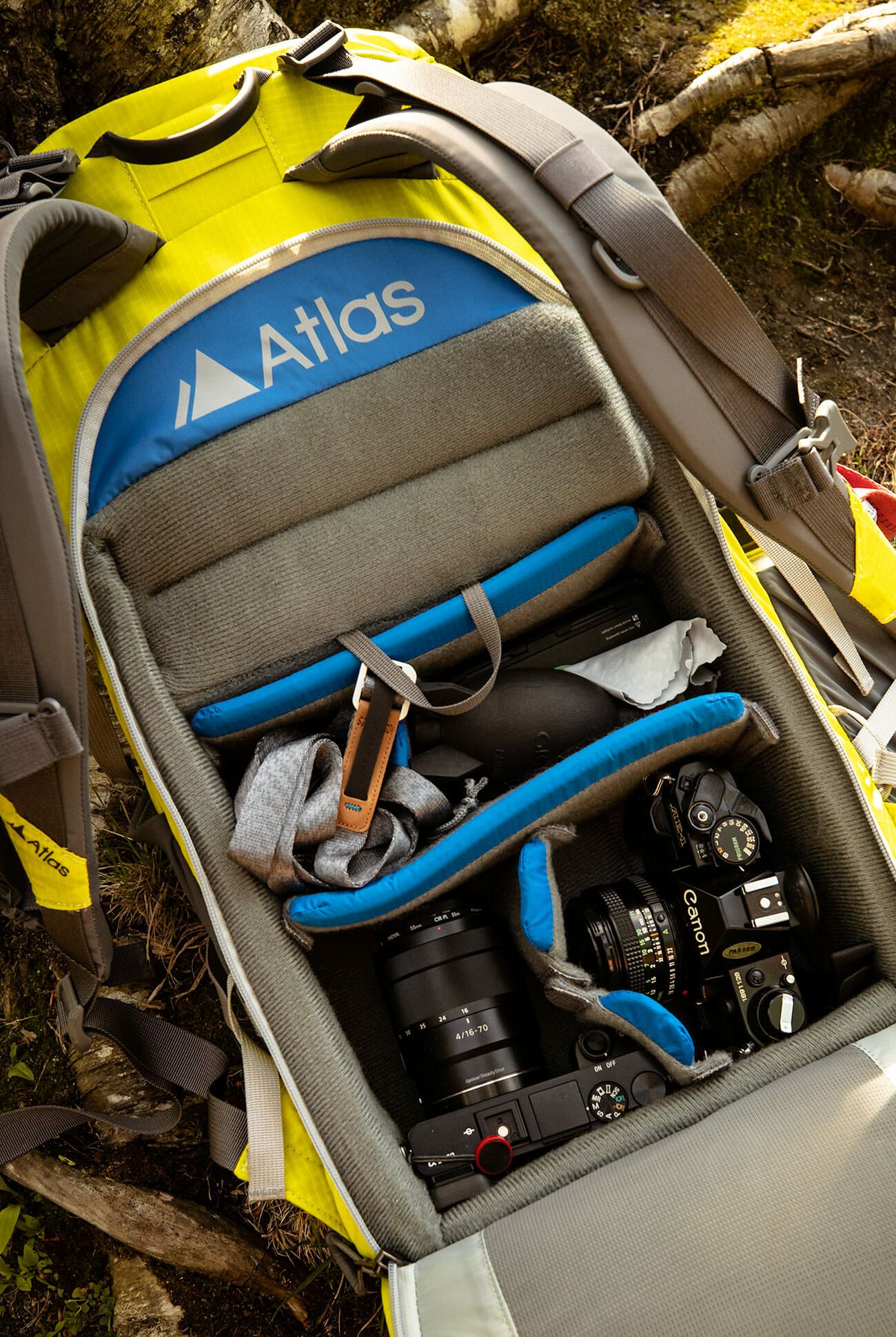 atlas camera bag
