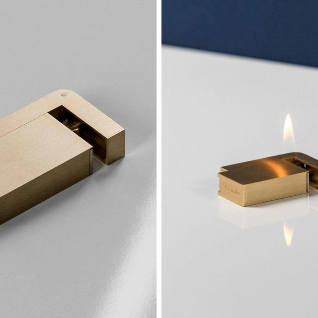 perler plyndringer kompromis This England-Made Brass Lighter Combines Form, Function & Flame — And We  Want One.