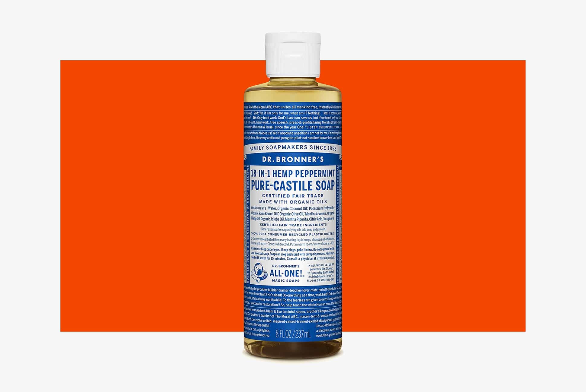 Liquid vs. Bar in Dr. Bronner's Pure Castile Soap