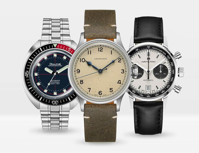vintage style automatic watches