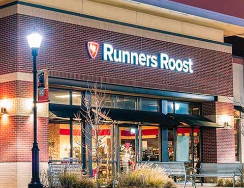 running equipment store