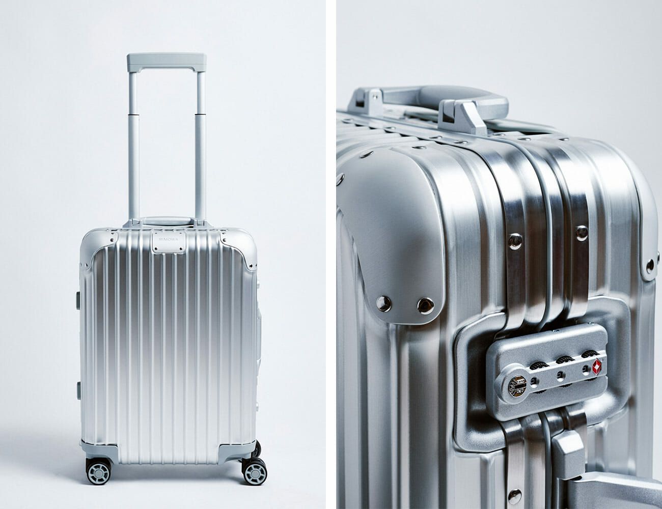 rimowa luggage aluminum
