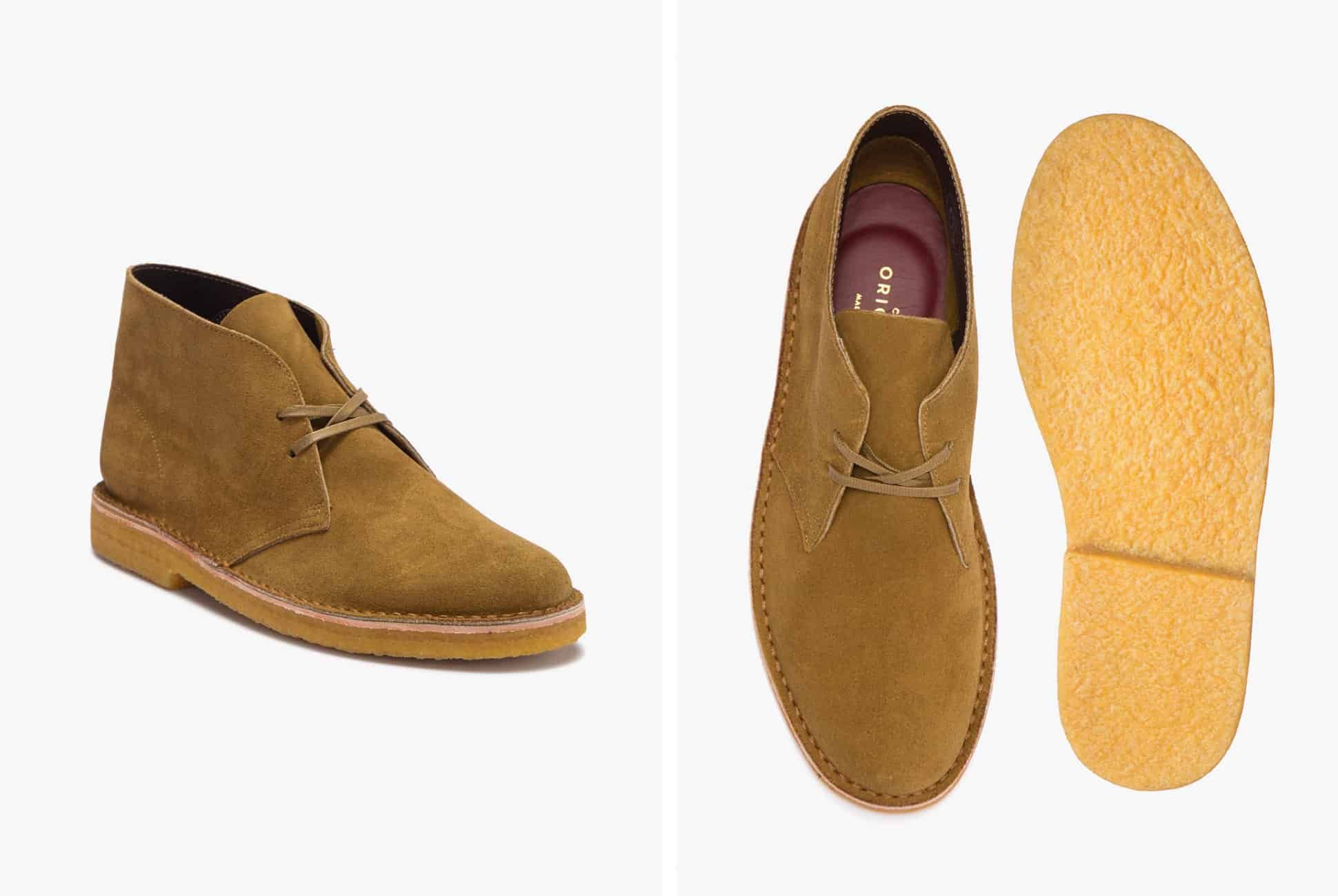 clarks made in italy desert boots 