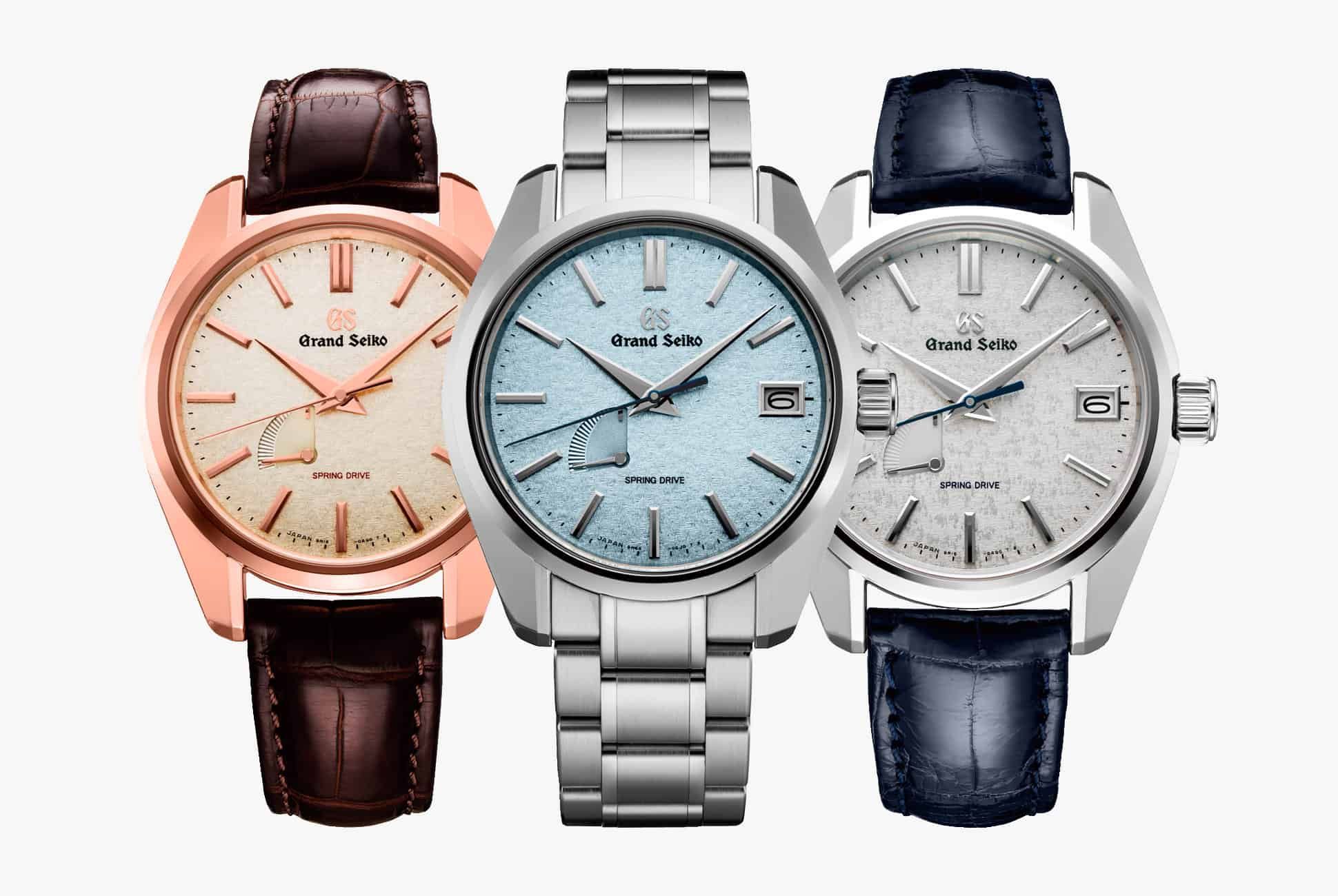 Grand Seiko Debuts Its First-Ever  Watches
