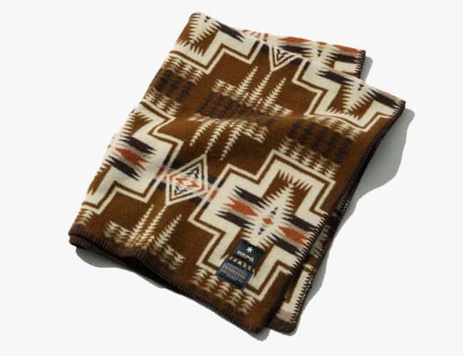 You'll Want a Snow Peak x Pendleton Wool Blanket for Every Room in