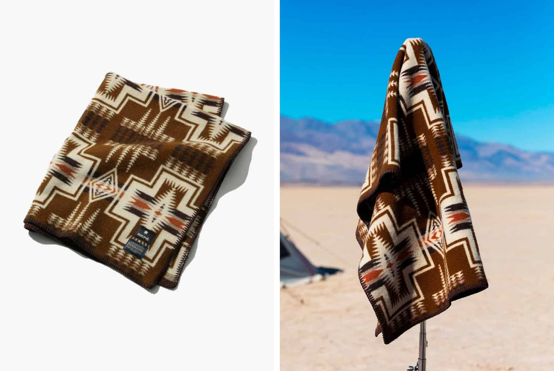 You'll Want a Snow Peak x Pendleton Wool Blanket for Every Room in