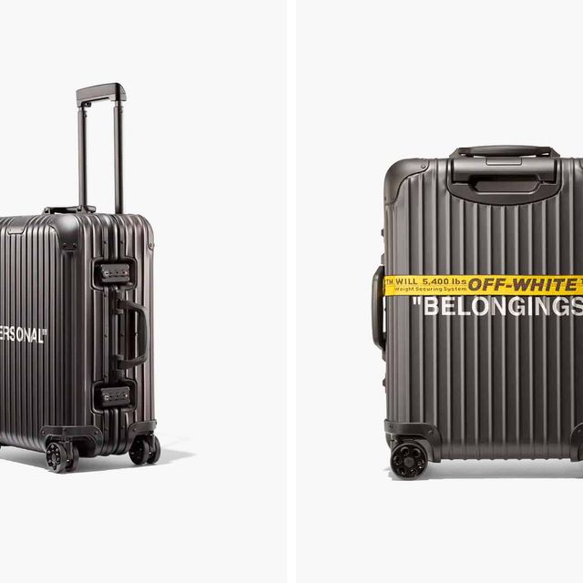 Off-White and Virgil Abloh's Latest Collab Is an Aluminum Suitcase