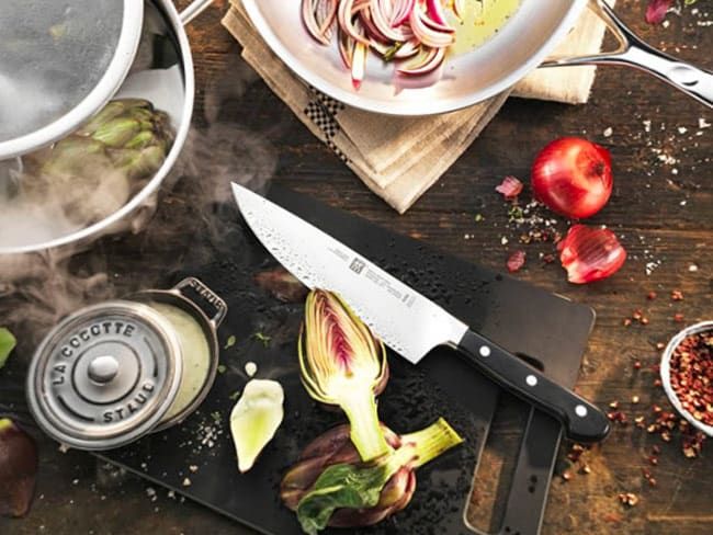 Utopia Kitchen Premium Class Stainless-Steel 12 Knife Set with Acrylic  Stand $32.99 (Reg. $300) - Fabulessly Frugal
