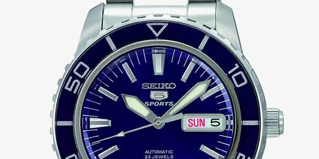 Get This Automatic Seiko 5 Dive Watch for $145