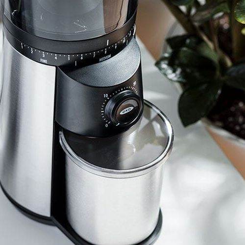 OXO Brew Conical Burr Coffee Grinder , Silver: Home & Kitchen 