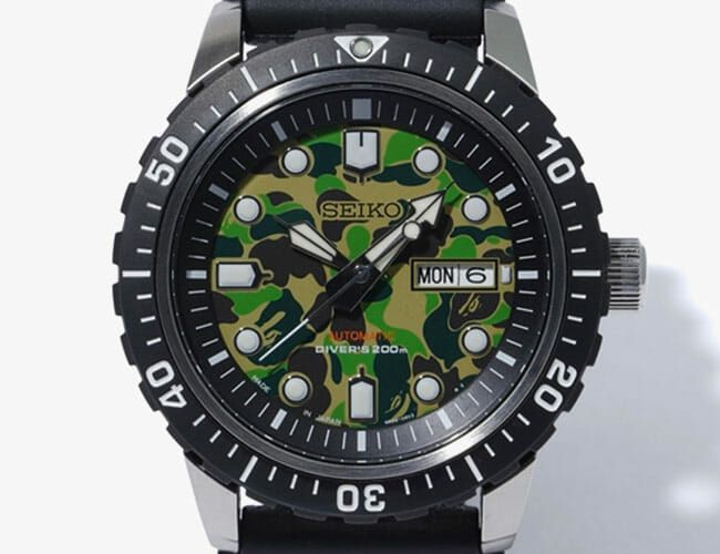 A Japanese Streetwear Brand Teamed Up With Seiko On This Cool