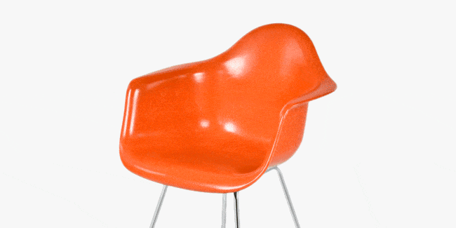 Are These Knockoff Chairs More, Eames Fiberglass Armchair Replica