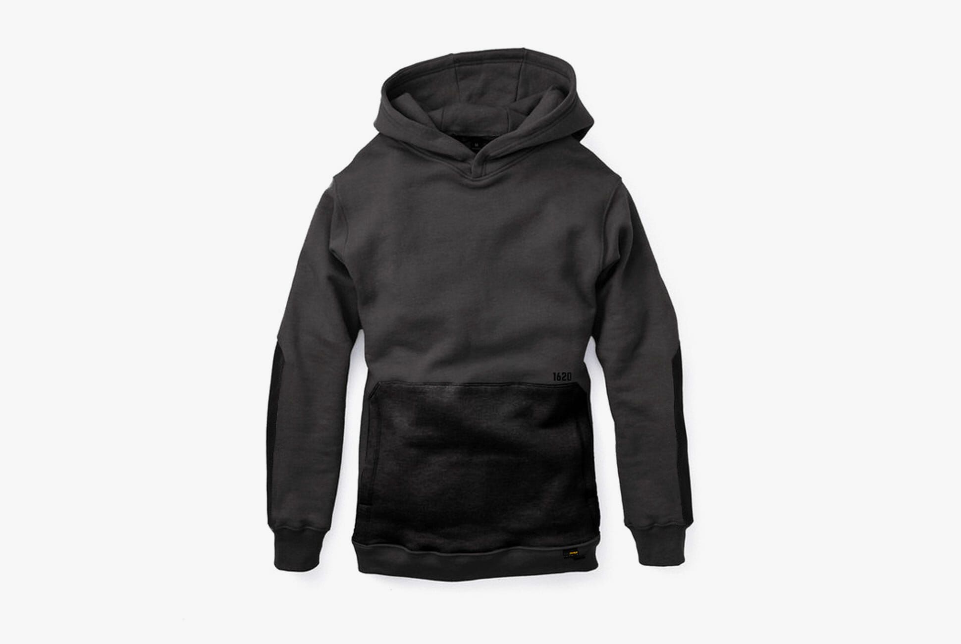 Full Zip Work Hoodie Black / Large by 1620 Workwear, Inc