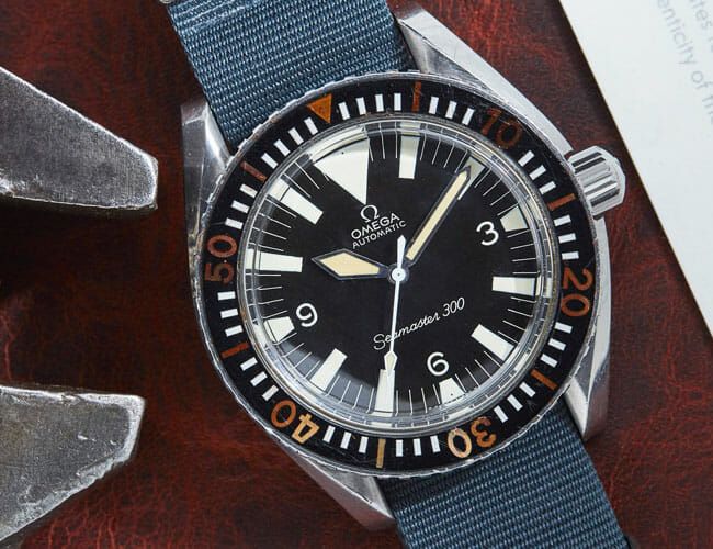 omega military watch history
