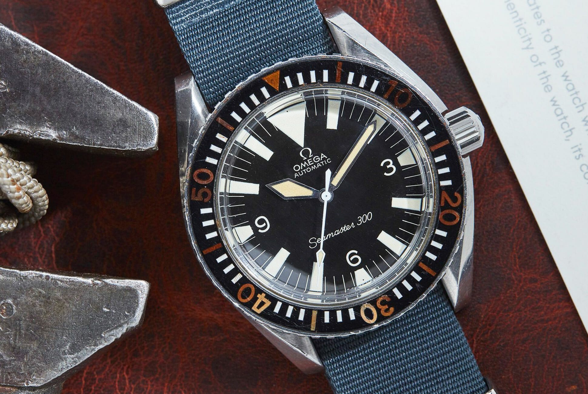 omega military watch