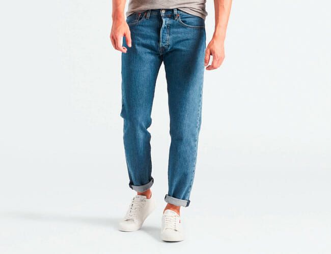 slim regular tapered jeans