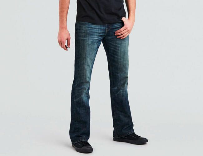 levi 501 bootcut jeans