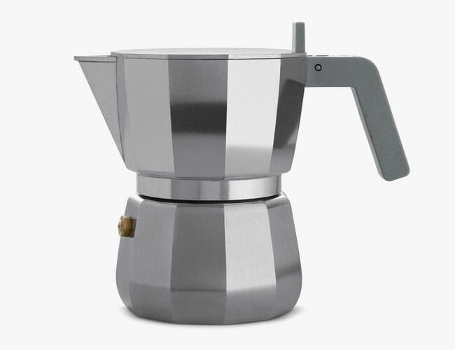 Bellemain Stovetop Espresso Maker Moka Pot (Silver, 3 Cup)