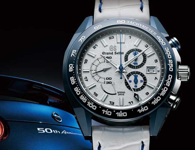 This Grand Seiko Watch Celebrates 50 Years of the Nissan GT-R