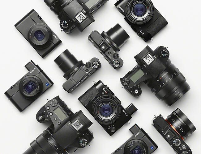 sony dslr range