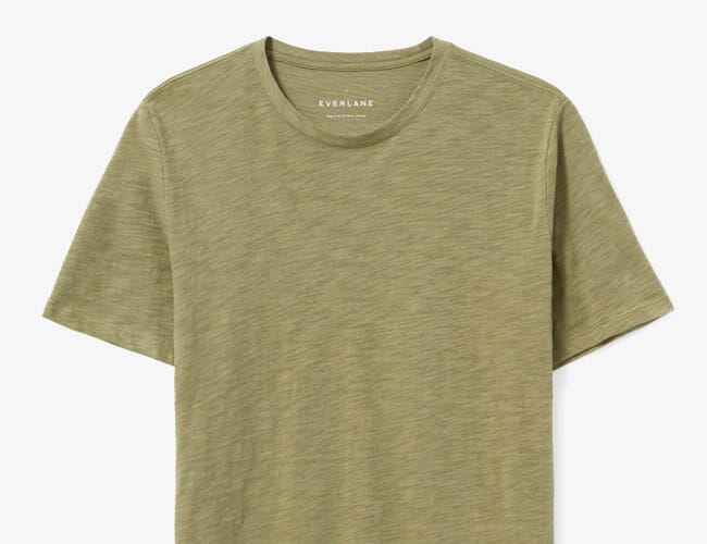 everlane crew neck tee