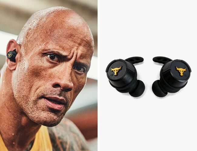 The Rock's New Gym-Centric Earbuds Are His Stuff Doesn't Suck