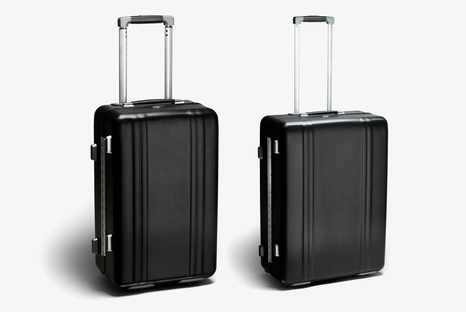 suitcase with fingerprint