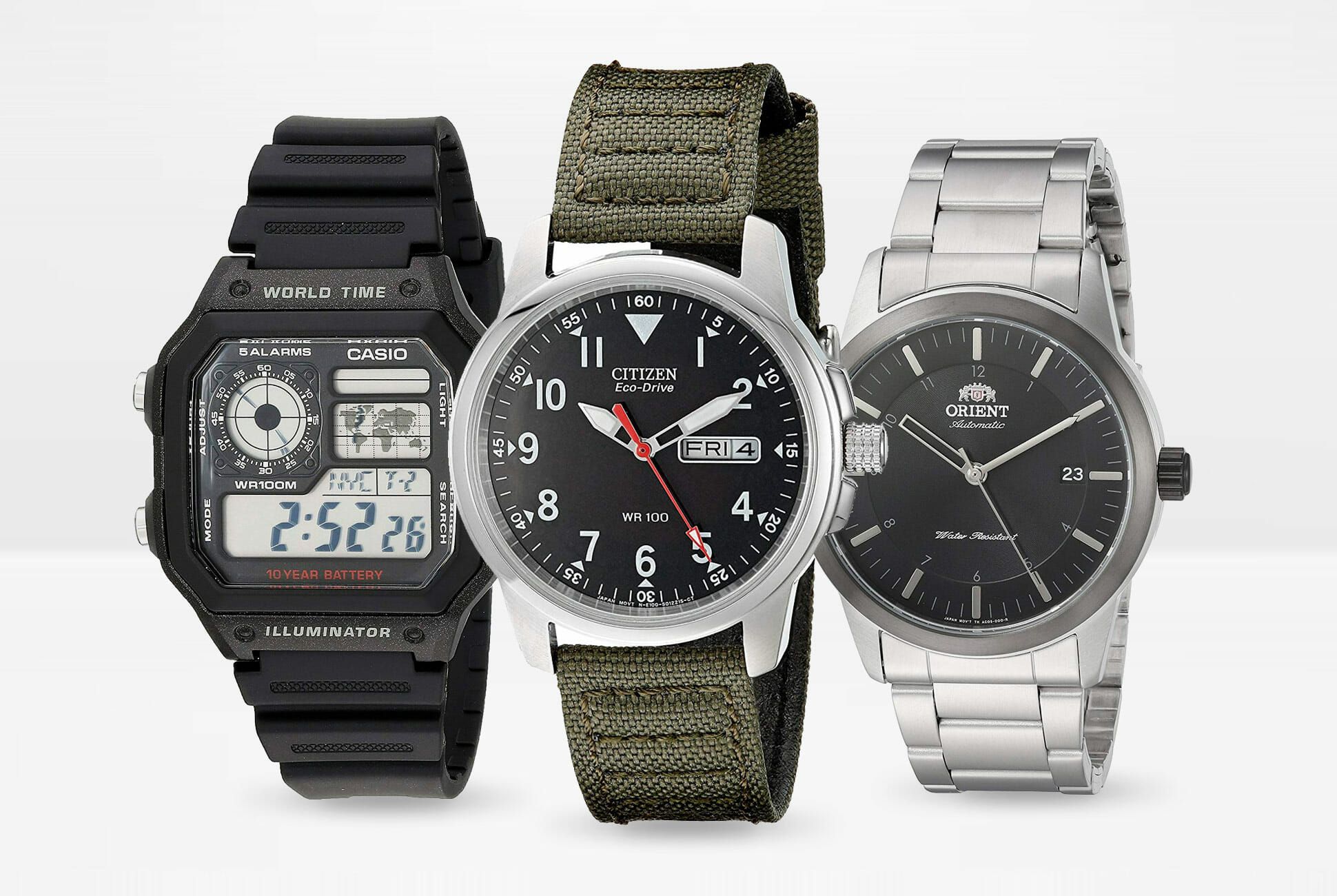 top water resistant watches