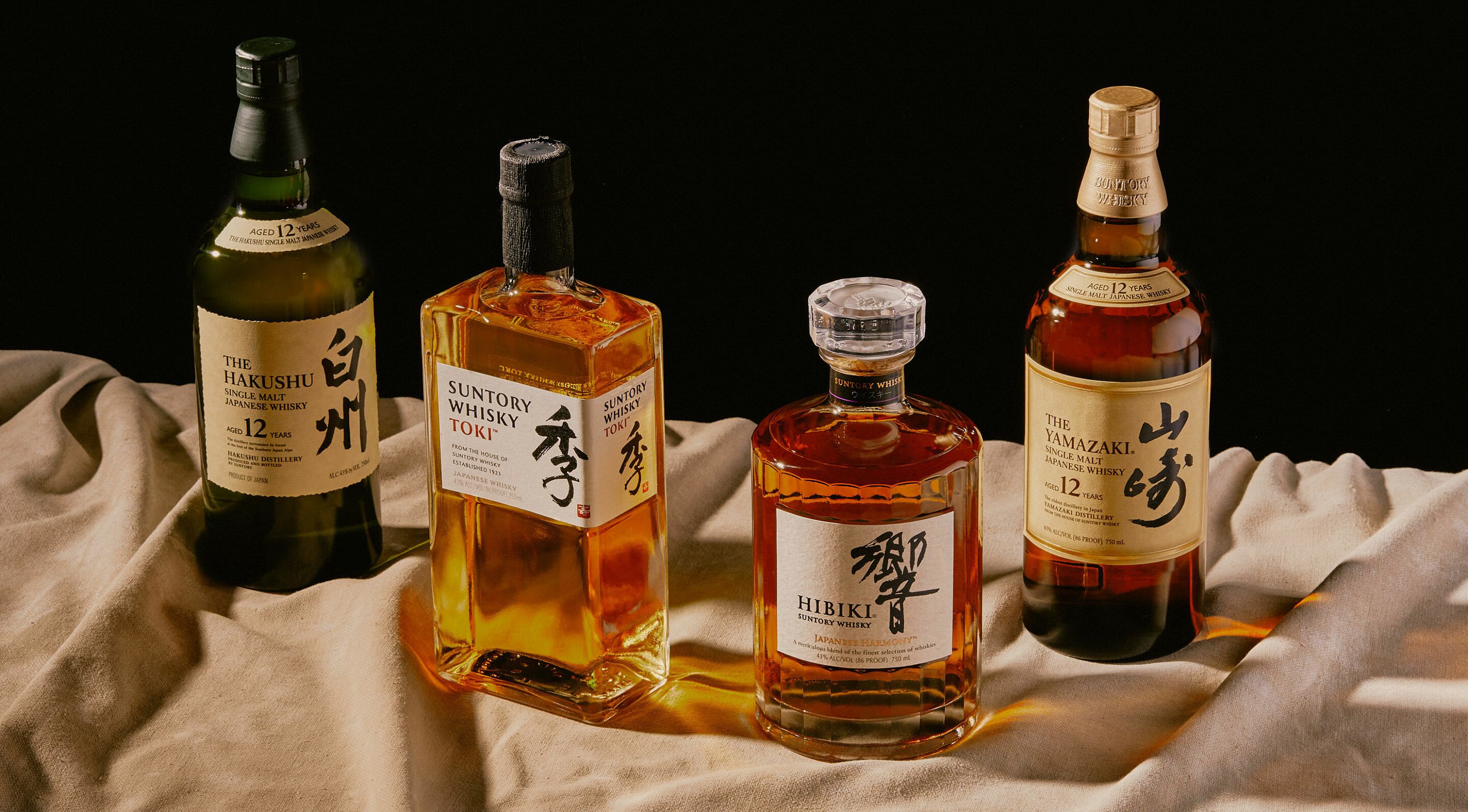 Suntory Japanese Whisky Important Brands And Bottles Explained