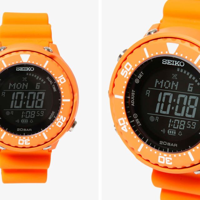 Seiko Collaborated With A Japanese Brand On This Wildly Orange Dive Watch