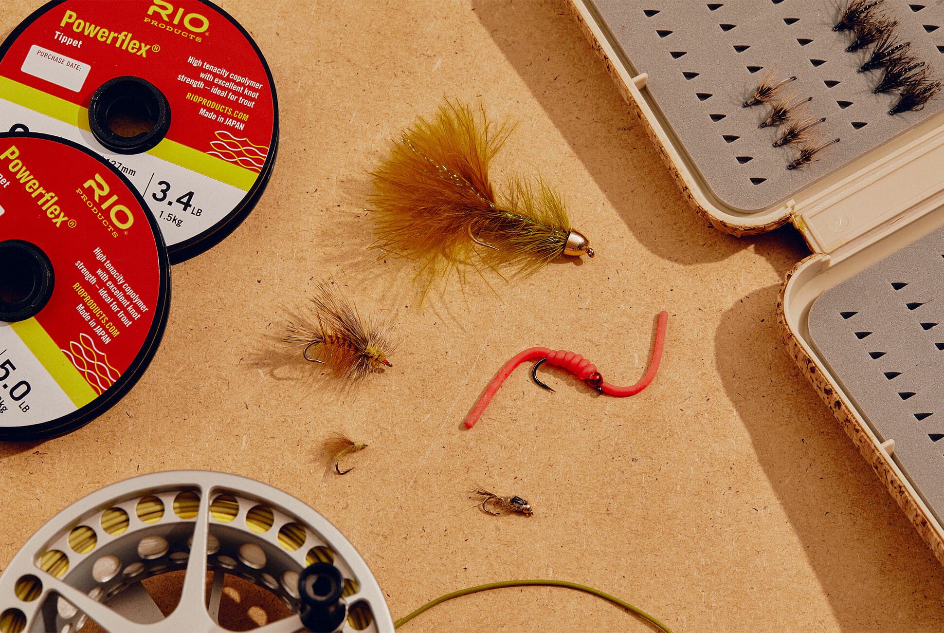 fly fishing simulator tying flies