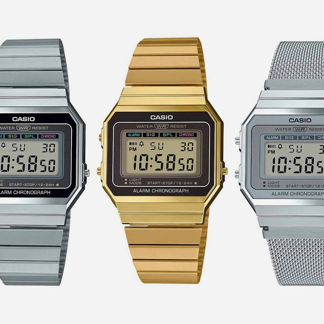 undskyldning kulhydrat Beskrivende Casio's New Ultra-Affordable Digital Watches Are a Blast From the '80s