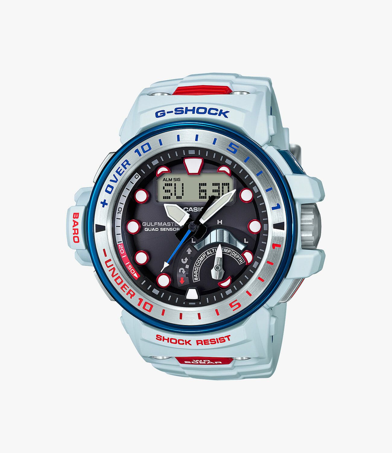 g shock watch digital analog does not match