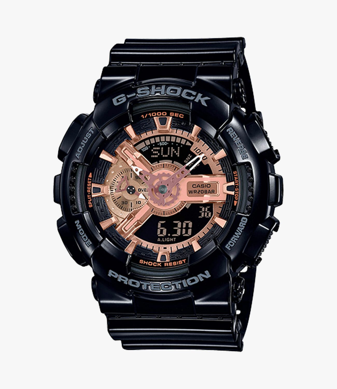 g shock analog time not matching digital