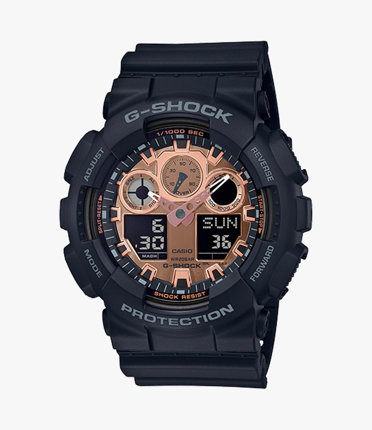 g shock watch digital analog does not match