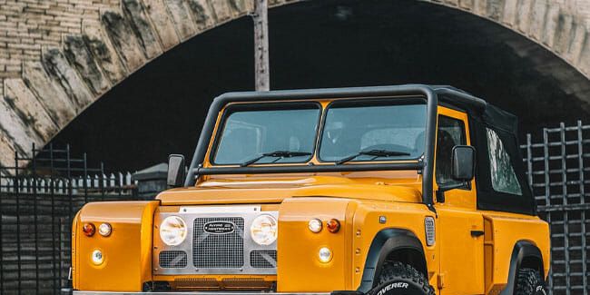 This Gorgeous Vintage Land Rover Is Not What It Seems