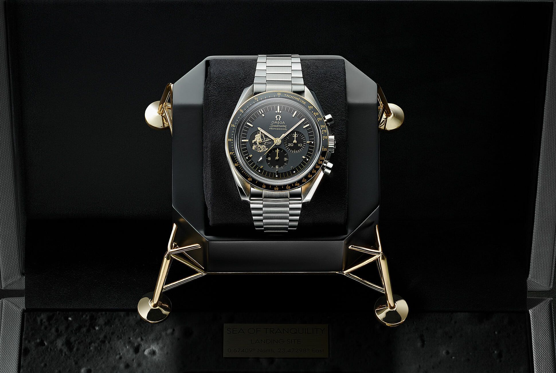 omega limited edition moon landing watch