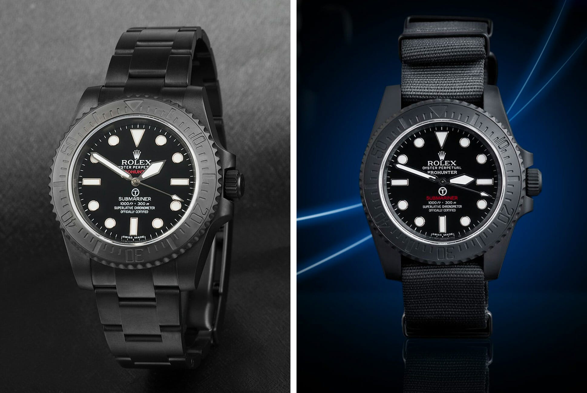 rolex pro hunter submariner black