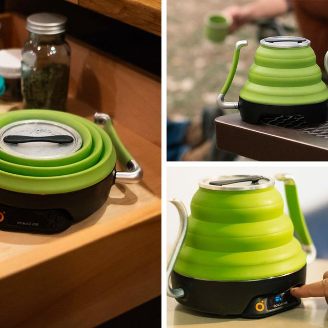This Collapsible Electric Kettle Is Perfect for Car Camping