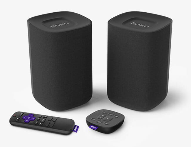 sharp roku tv wireless speakers