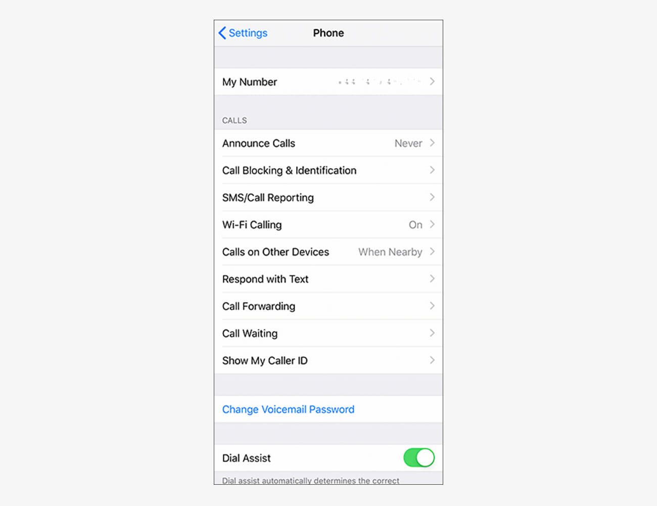 how to change app settings iphone 5