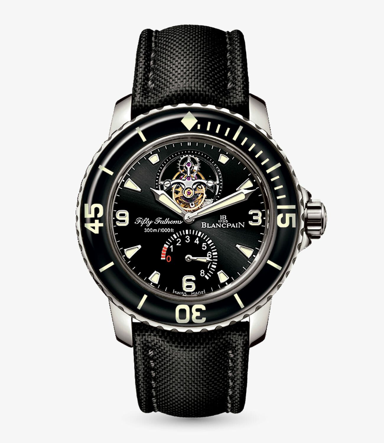 blancpain fifty fathoms white